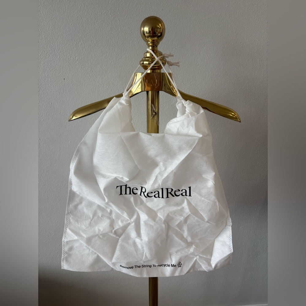 The RealReal White Dust Bag
